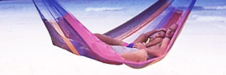 buy this multicoloured hammock in the shop beach hammock - click here to visit the hammock page!