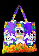 Day Of The Dead Cotton Bag (Style 02)
