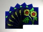 Girasol Tile Coasters