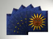 Sol Am Tile Coasters