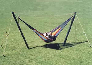 Guyed Post Hammock Stand