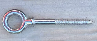welded hammock screw eyes - click here to visit the fixings page!