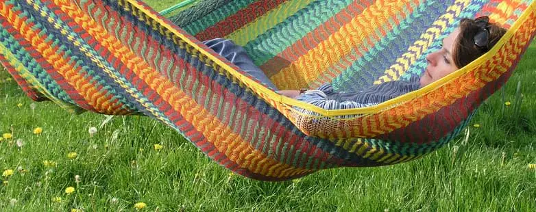 Handwoven hammocks