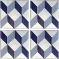 Cubico Az Handmade Tile