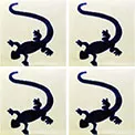 Iguana Az Handmade Tile