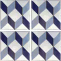 Cubico Az Handmade Tile