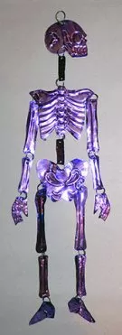 Purple Tin Skeleton